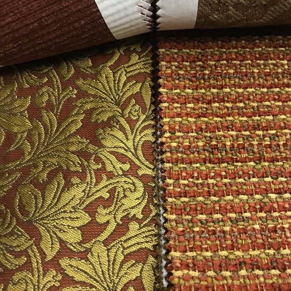 Robert Allen Upholstery Fabric Sample Book Color library “POMEGRANITE” 51 pieces - Picture 6 of 11